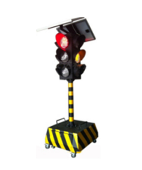 水磨沟太阳能移动信号灯
