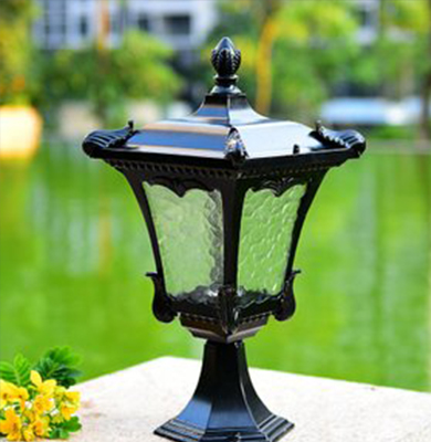 水磨沟柱头灯 水磨沟柱头灯