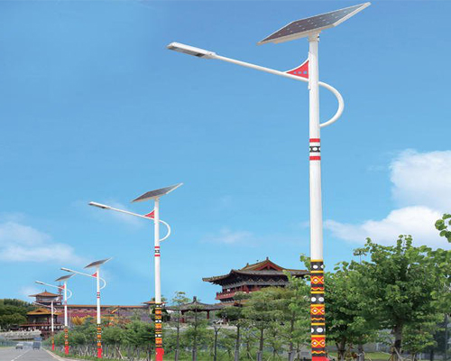 水磨沟民族特色路灯