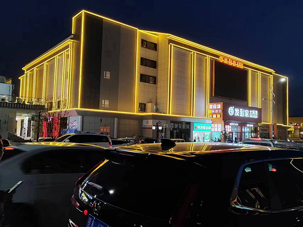 水磨沟楼体亮化